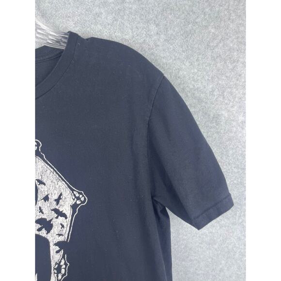 Goodie Two Sleeve Wednesday Shirt Size L Black Short Sleeve Adams Family TV Tee - Picture 4 of 9